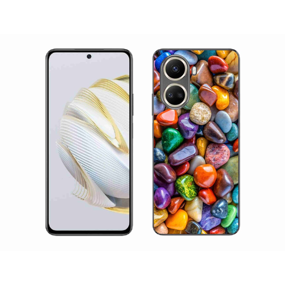 Gél borítás mmCase a Huawei Nova 10 SE-hez - színes strasszkövek