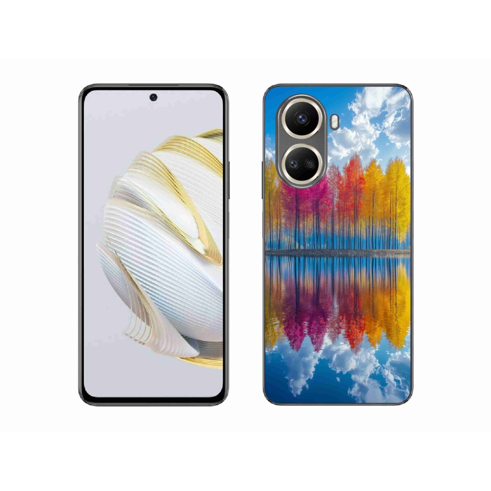 Gél borítás mmCase a Huawei Nova 10 SE-n - színes fák