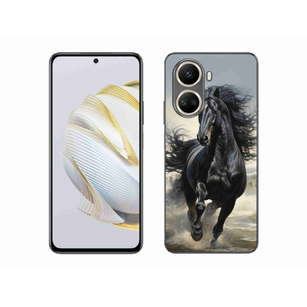 mmCase gél tok a Huawei Nova 10 SE-hez – fekete ló
