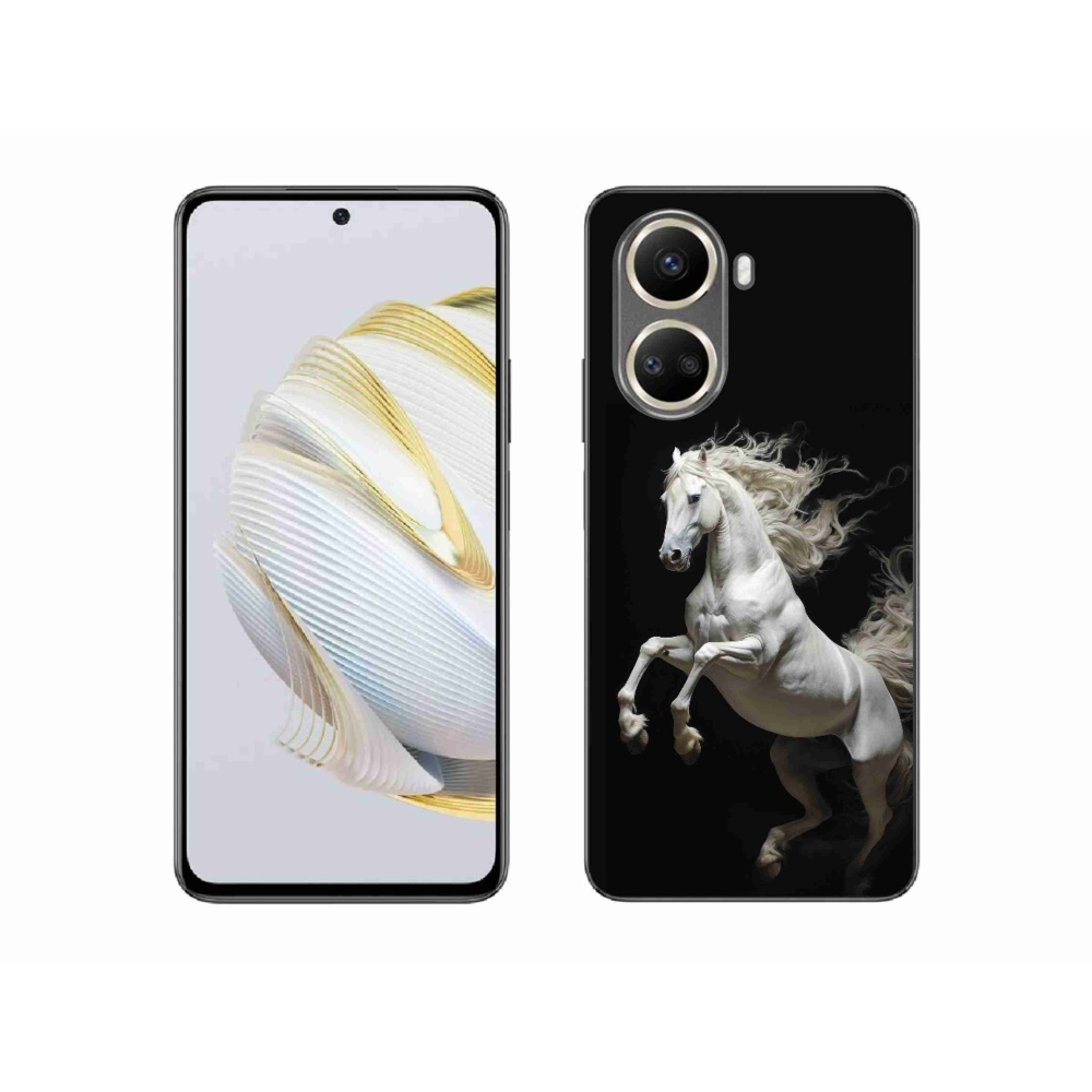 Gél borítás mmCase a Huawei Nova 10 SE-hez - fehér ló 4