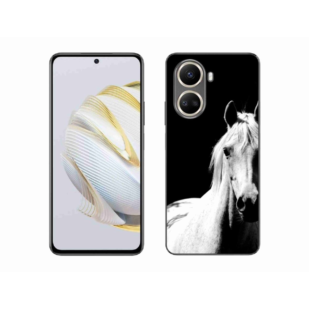 Gél borítás mmCase a Huawei Nova 10 SE-hez - fehér ló 5