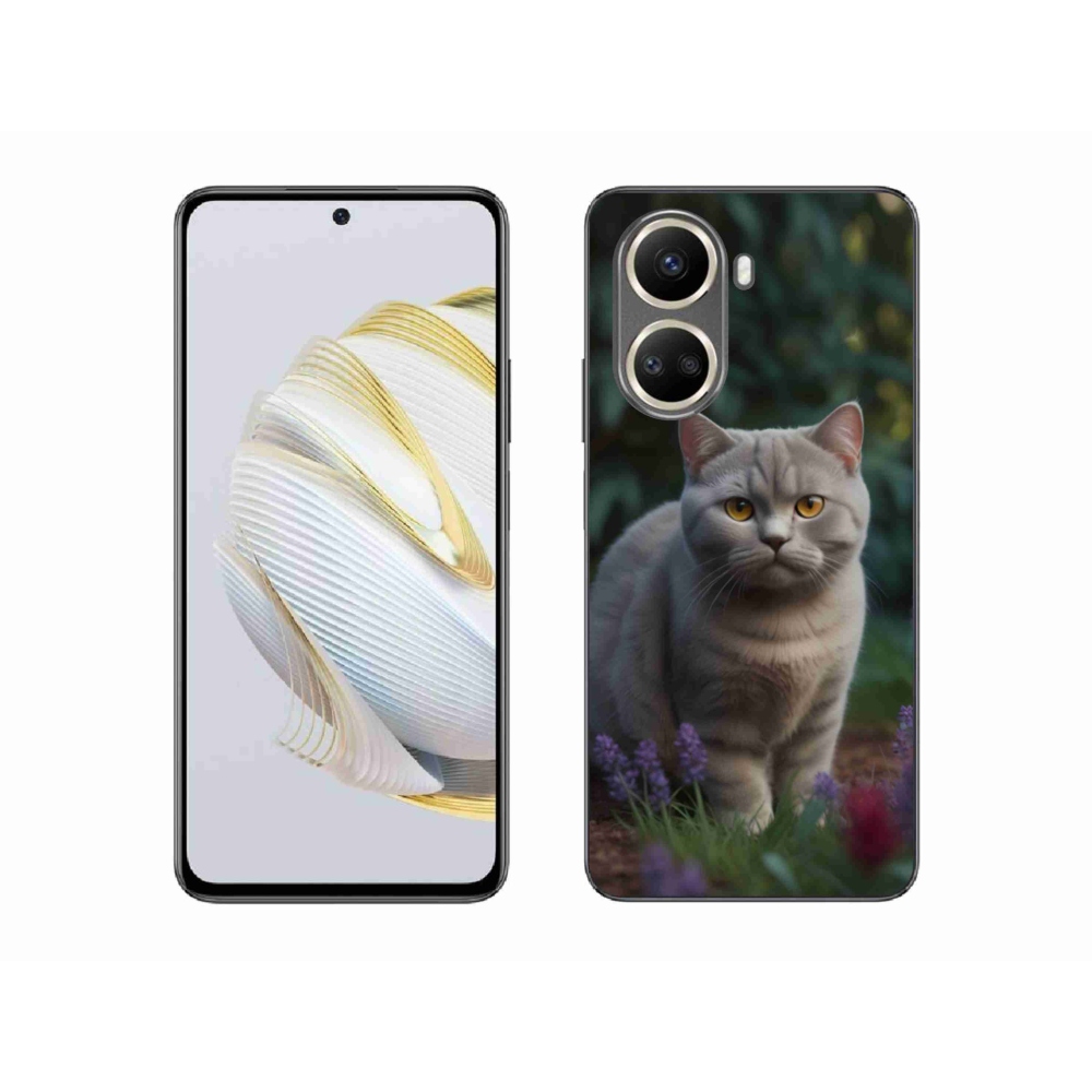 Gél borítás mmCase a Huawei Nova 10 SE-hez - brit macska