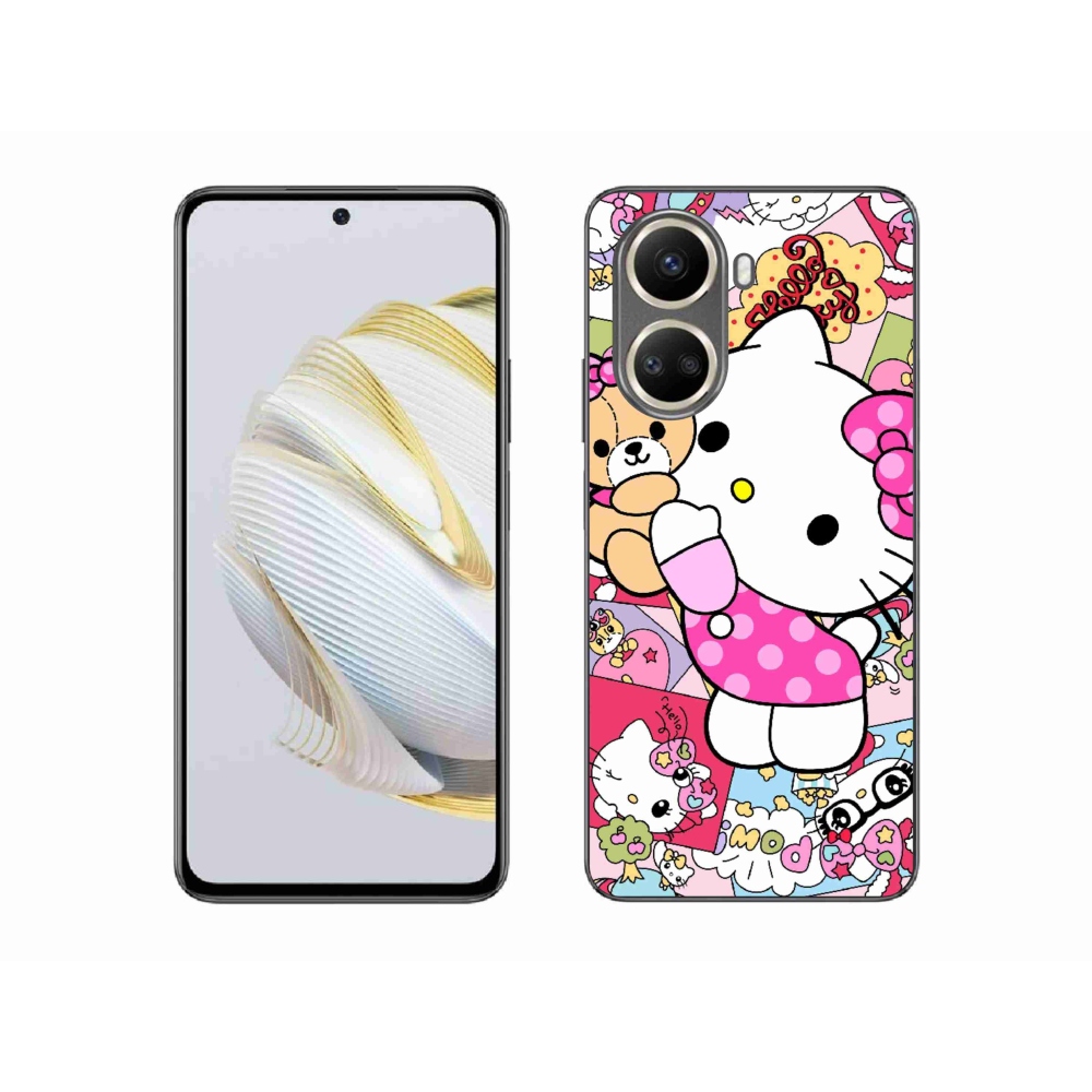mmCase gél tok a Huawei Nova 10 SE-hez – aranyos cica