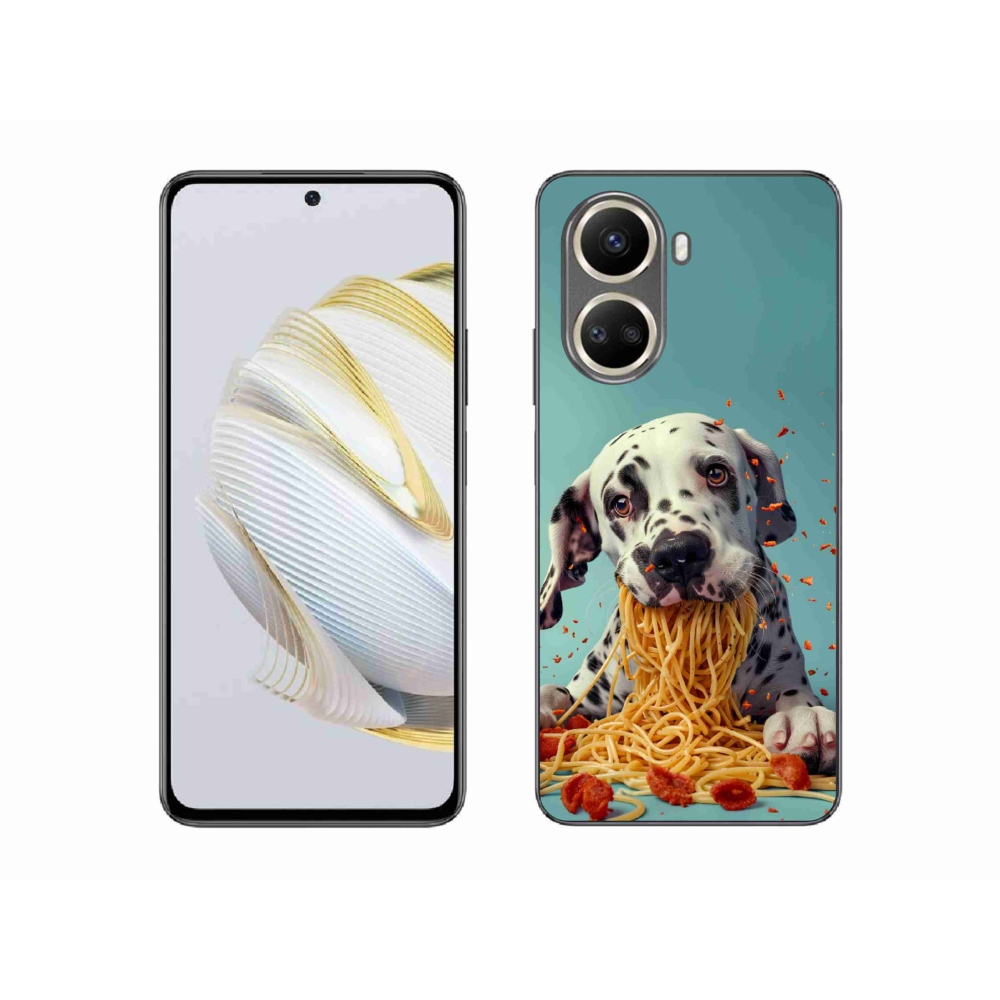 mmCase gél tok a Huawei Nova 10 SE-hez – dalmát és spagetti