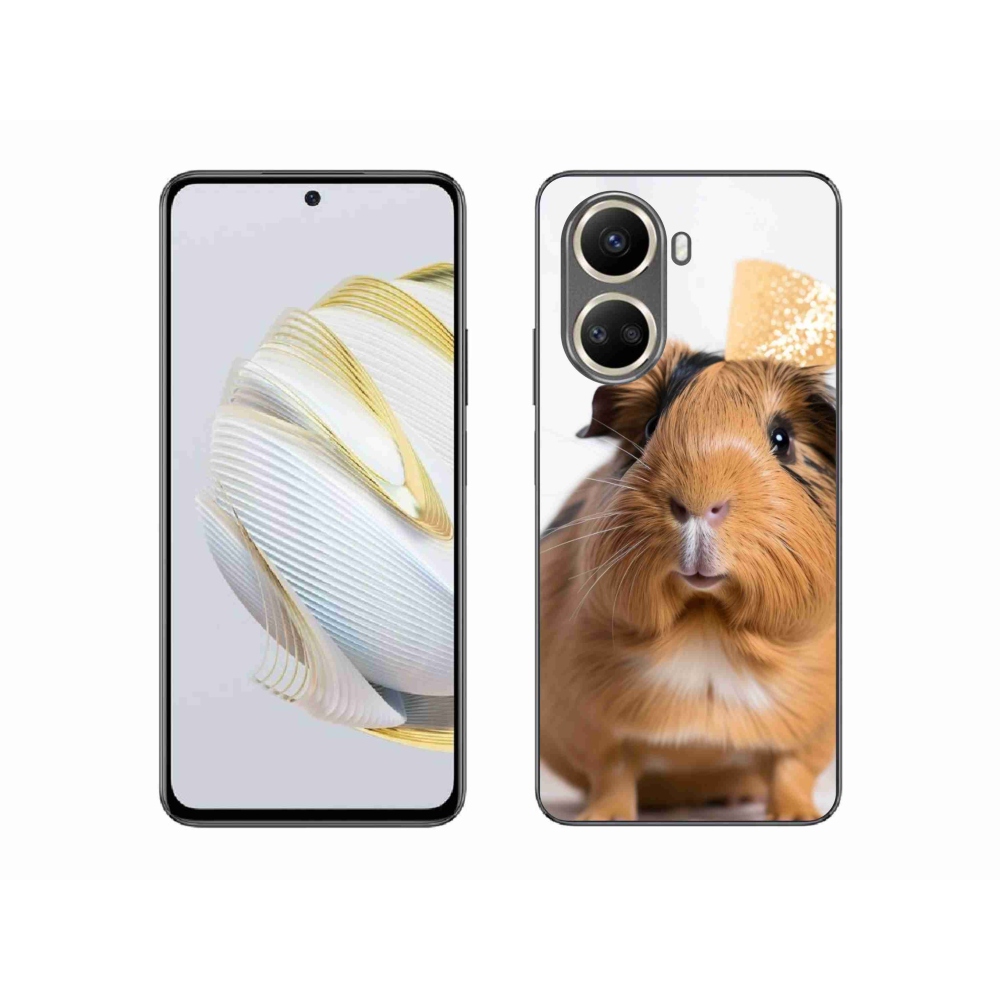 Gél borítás mmCase a Huawei Nova 10 SE-hez - barna tengerimalac
