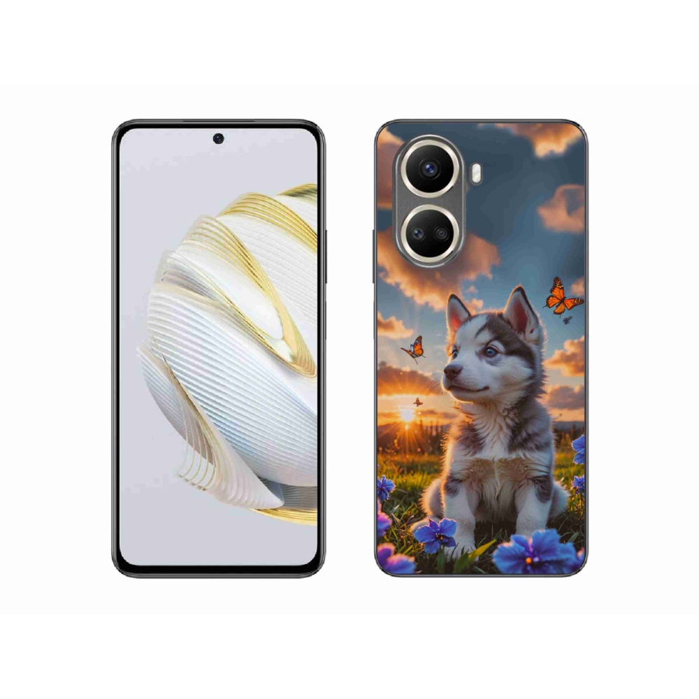 mmCase gél tok a Huawei Nova 10 SE-hez – husky naplementekor