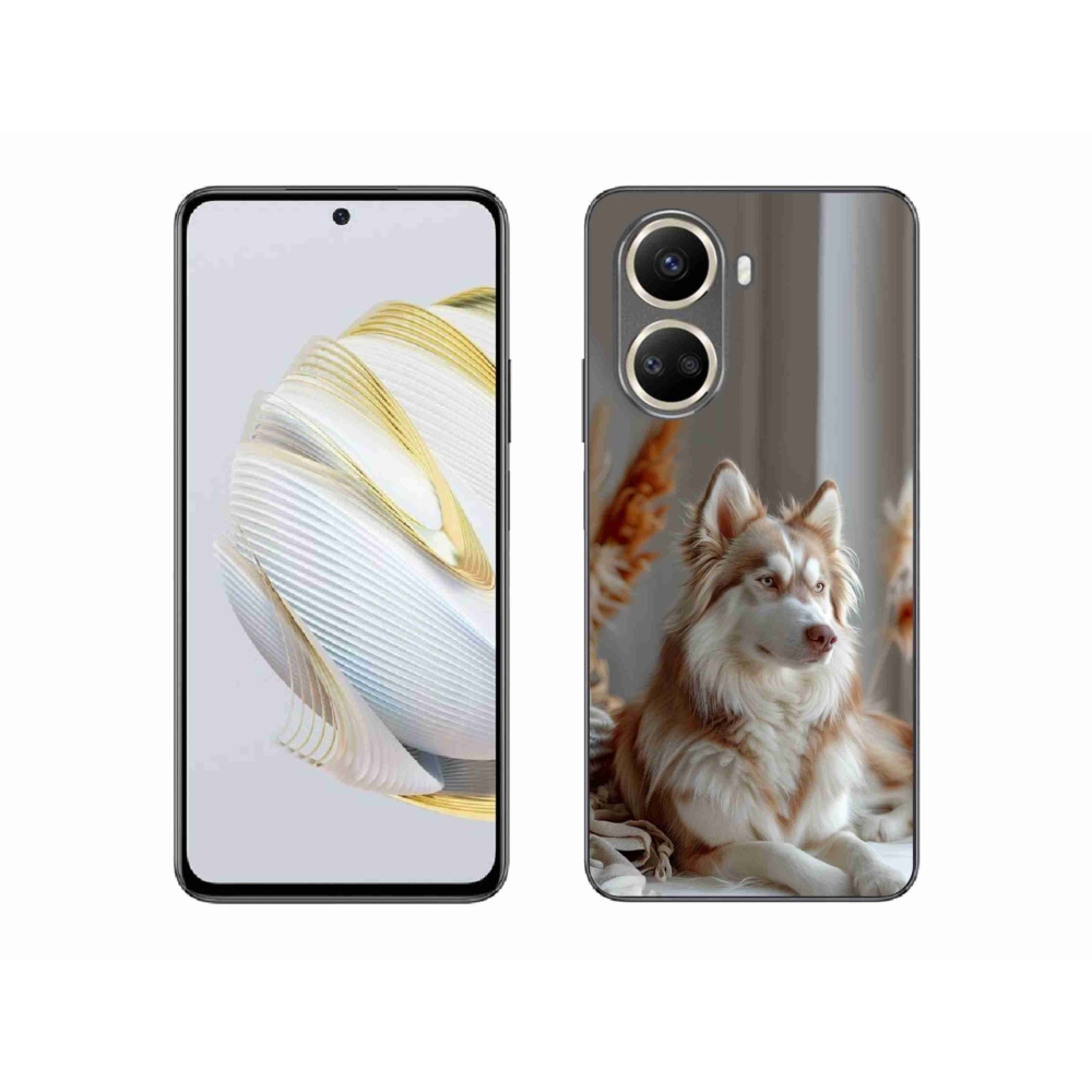 mmCase gél tok a Huawei Nova 10 SE-hez – nyugodt szibériai husky