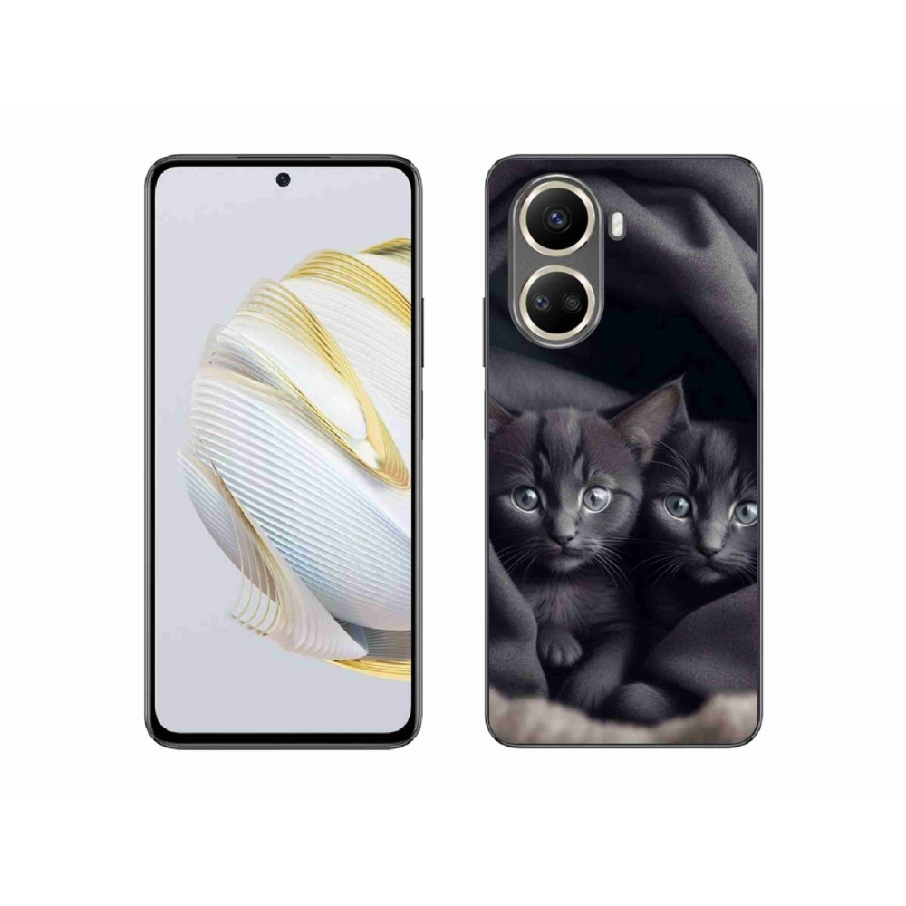 Gél borítás mmCase a Huawei Nova 10 SE számára - cat duo