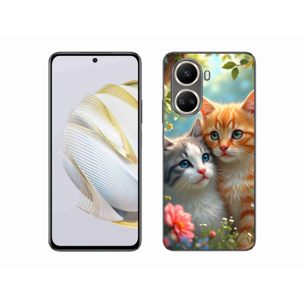 Gél borítás mmCase a Huawei Nova 10 SE-hez - macskaszerelem 2