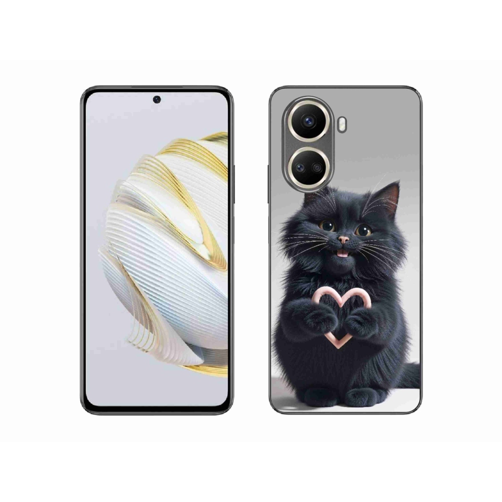 mmCase gél tok a Huawei Nova 10 SE-hez – Macskaszerelem 3