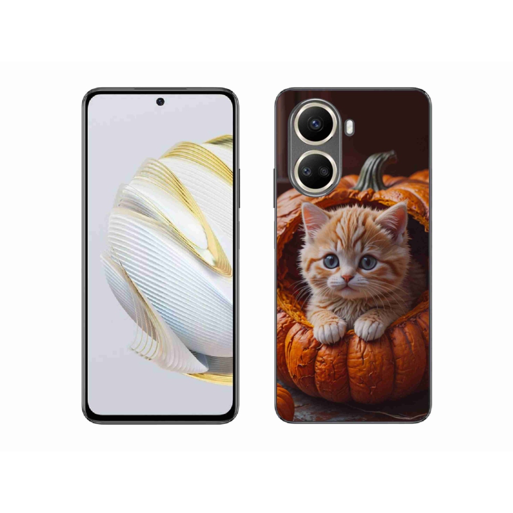 Gél borítás mmCase a Huawei Nova 10 SE-hez - cica és tök 2