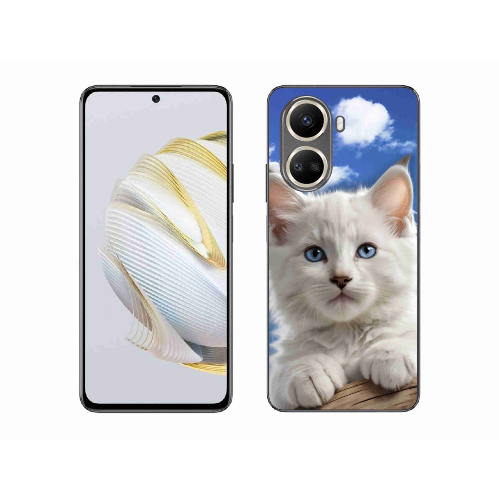 mmCase gél tok a Huawei Nova 10 SE-hez – cica és felhők