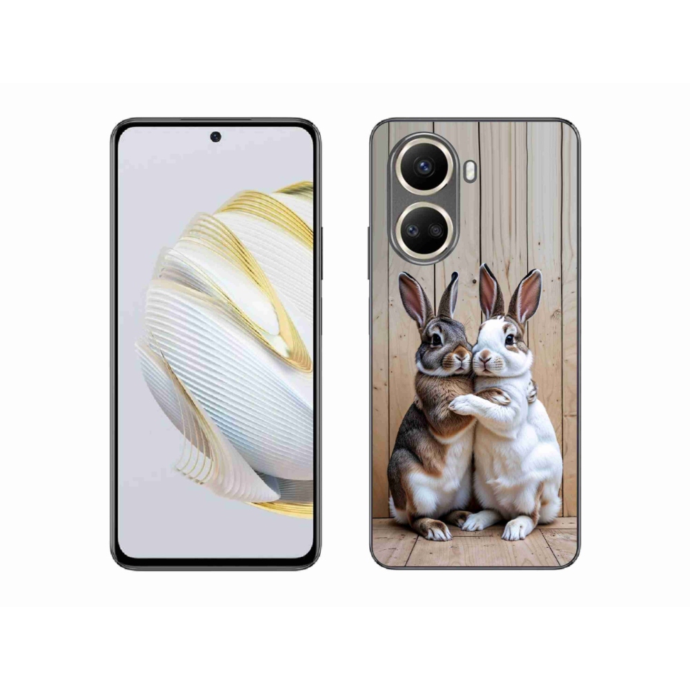 mmCase gél tok a Huawei Nova 10 SE-hez – nyuszi pár
