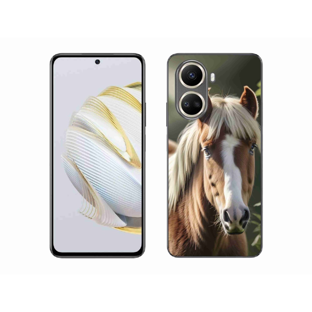 mmCase gél tok a Huawei Nova 10 SE-hez – világos sörényű ló