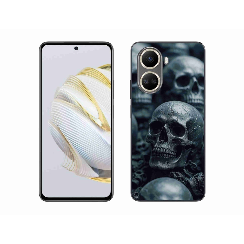 Gél borítás mmCase a Huawei Nova 10 SE-hez - koponya 2