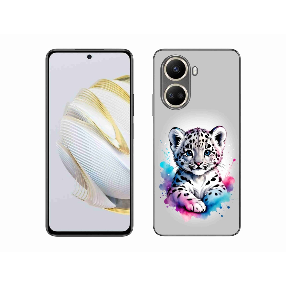 Gél borítás mmCase a Huawei Nova 10 SE-hez - leopárd kölyök