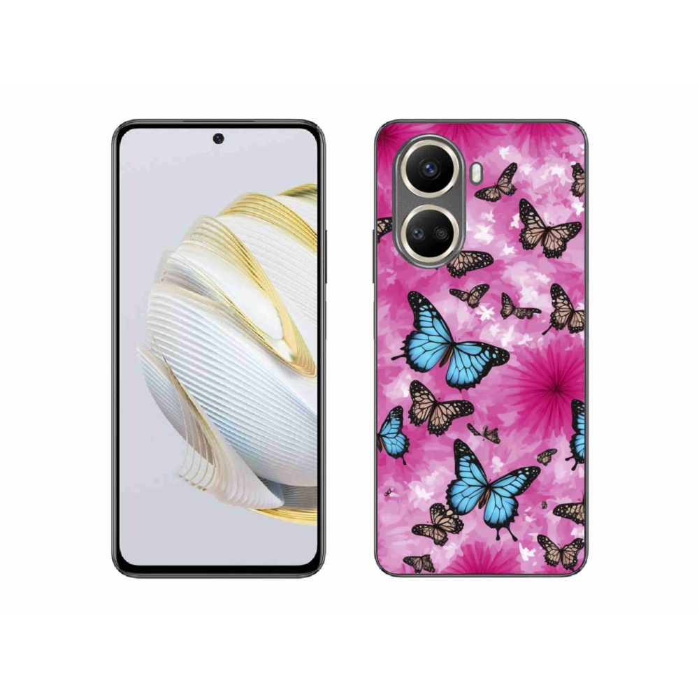 Gél borítás mmCase a Huawei Nova 10 SE-hez - pillangókert