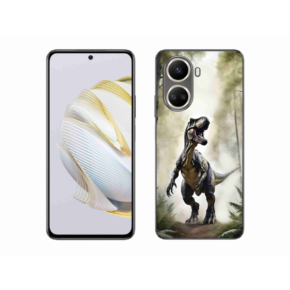 mmCase gél tok a Huawei Nova 10 SE-hez – dühös T-Rex