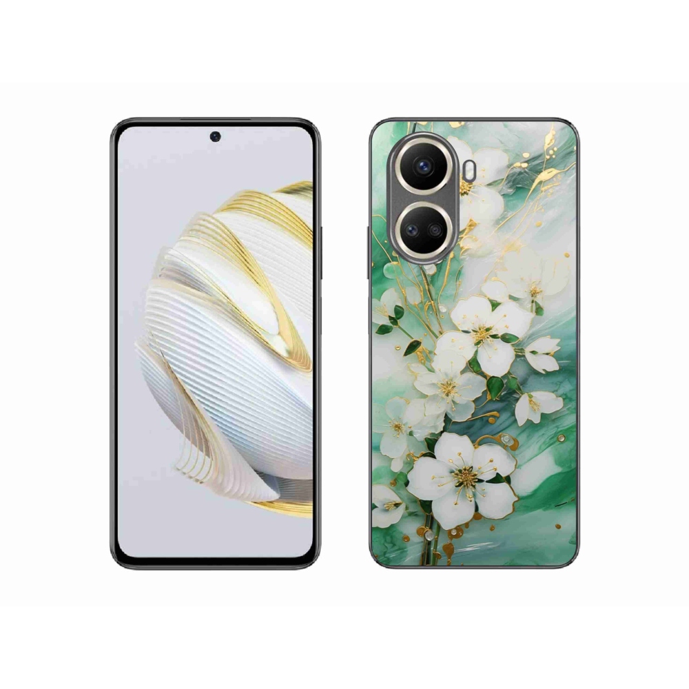 Gél borító mmCase a Huawei Nova 10 SE-hez - finom virágok