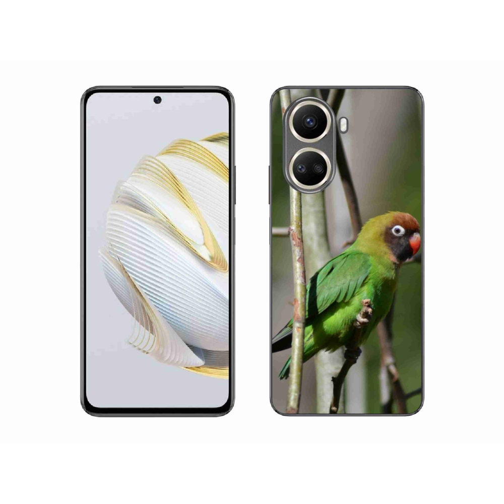 Gél borítás mmCase a Huawei Nova 10 SE-hez - papagáj agapornis