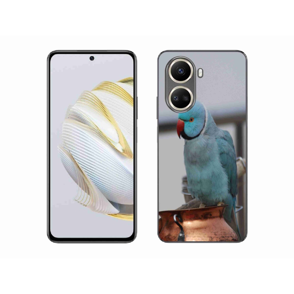 Zselés borítás mmCase a Huawei Nova 10 SE-hez - papagáj alexander kék