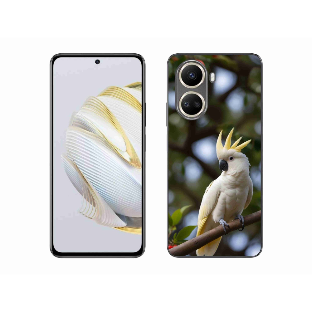 mmCase gél tok a Huawei Nova 10 SE-hez – kakadu papagáj 3