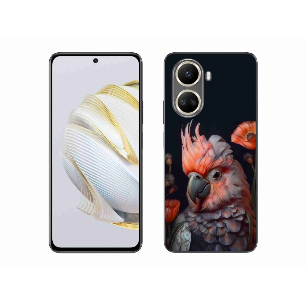 mmCase gél tok a Huawei Nova 10 SE-hez – színes kakadu papagáj