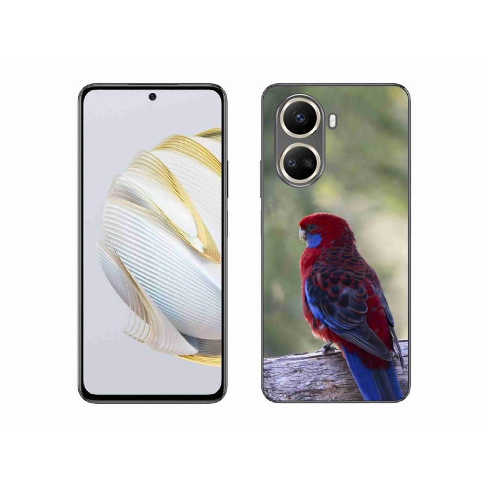 Zselés borítás mmCase a Huawei Nova 10 SE-hez - papagáj rózsa