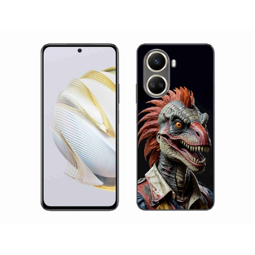 mmCase gélhuzat a Huawei Nova 10 SE-hez – punk dinoszaurusz