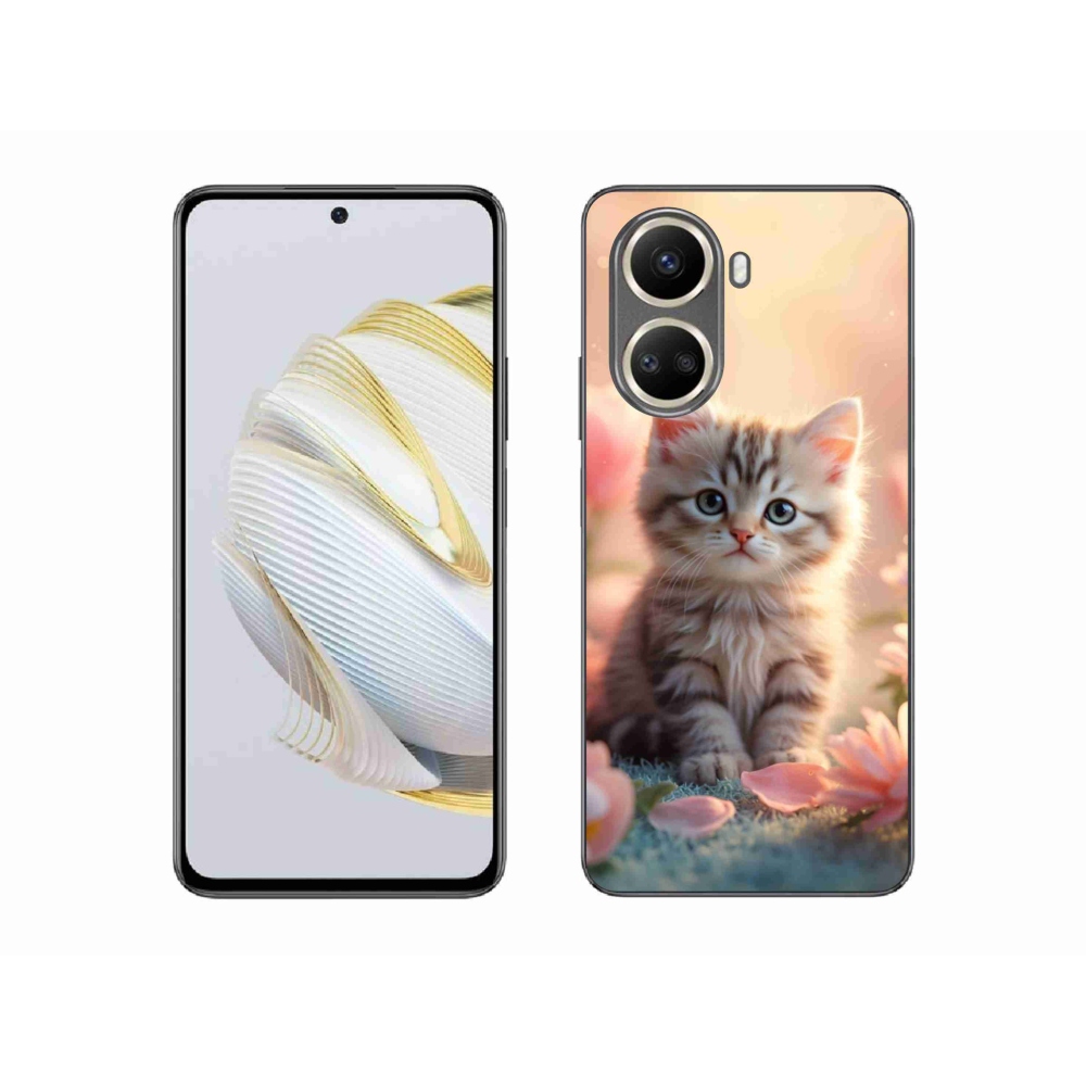 Gél borító mmCase a Huawei Nova 10 SE-n - aranyos cica 8