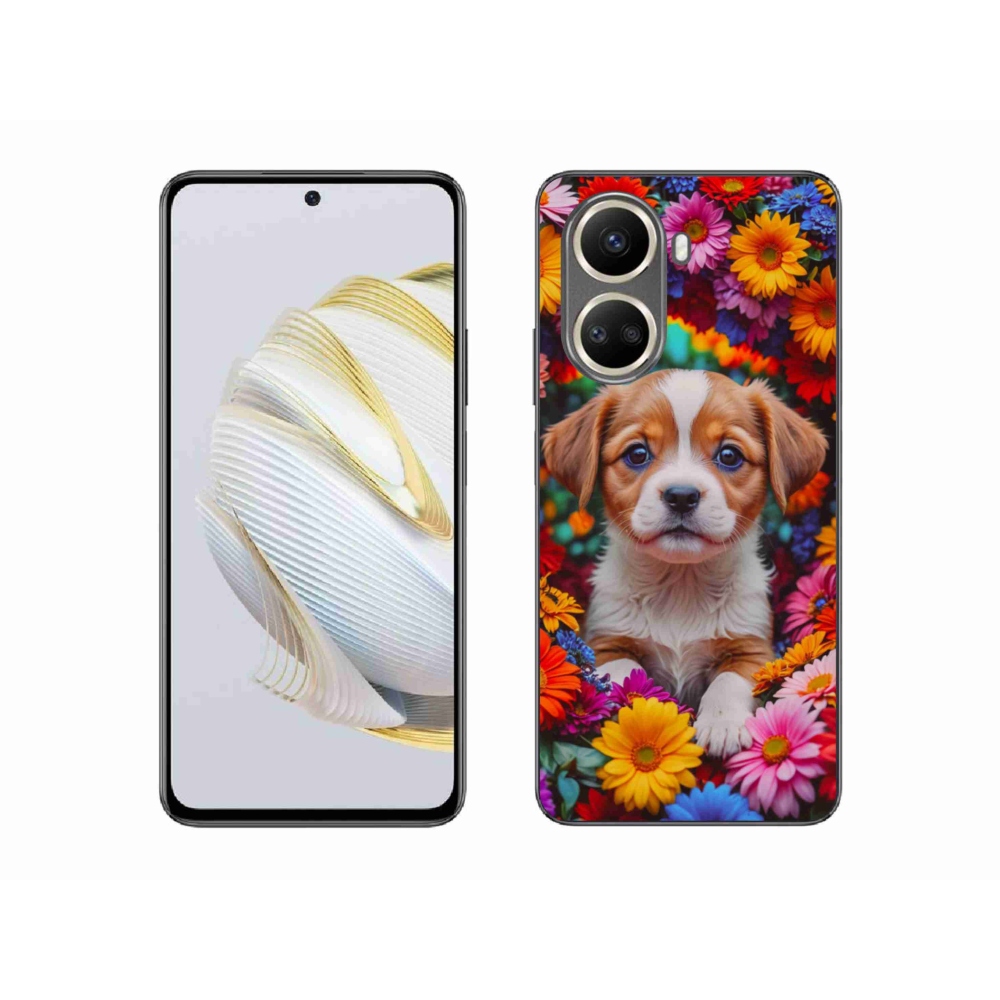 Gél borítás mmCase a Huawei Nova 10 SE számára - aranyos kiskutya