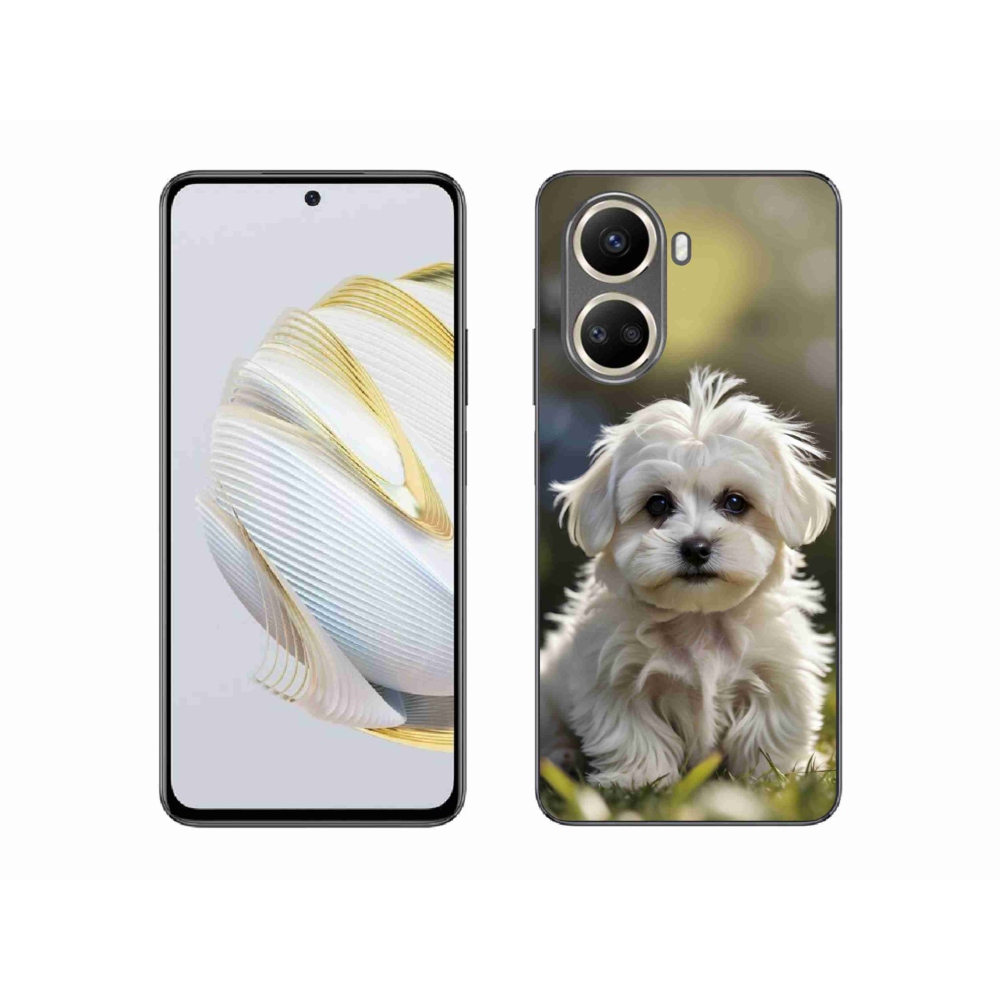 mmCase gél tok a Huawei Nova 10 SE-hez – aranyos máltai kutyus