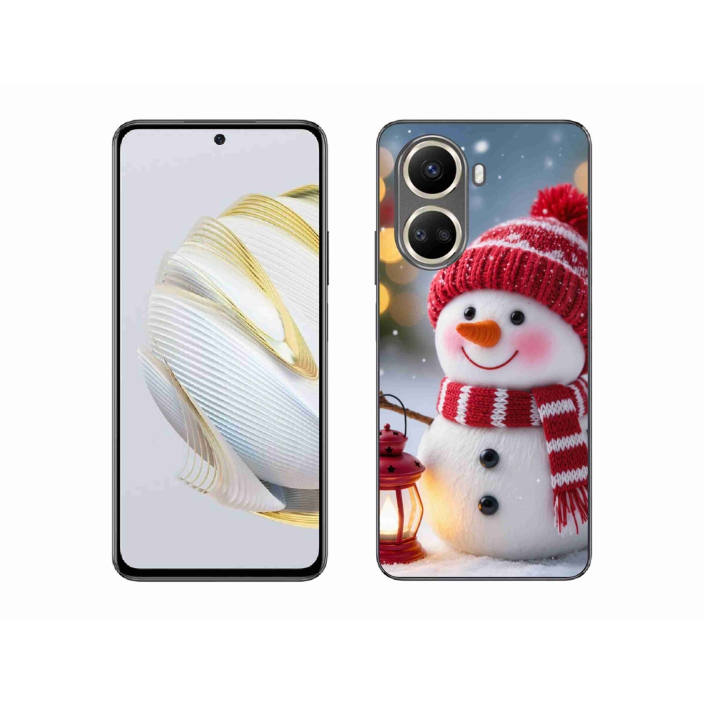 Gél borítás mmCase a Huawei Nova 10 SE-hez - hóember 2