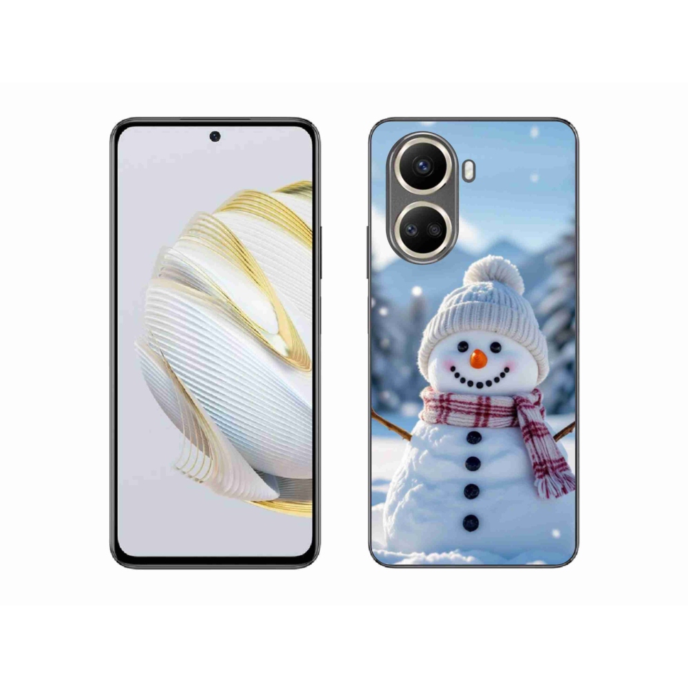 Gél borítás mmCase a Huawei Nova 10 SE-hez - hóember 3