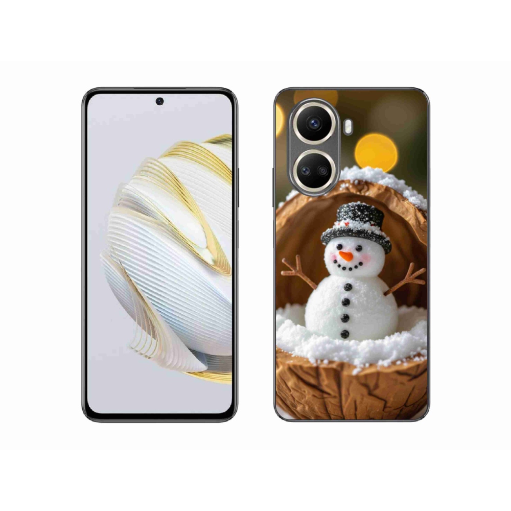Gél borítás mmCase a Huawei Nova 10 SE-hez - hóember 4