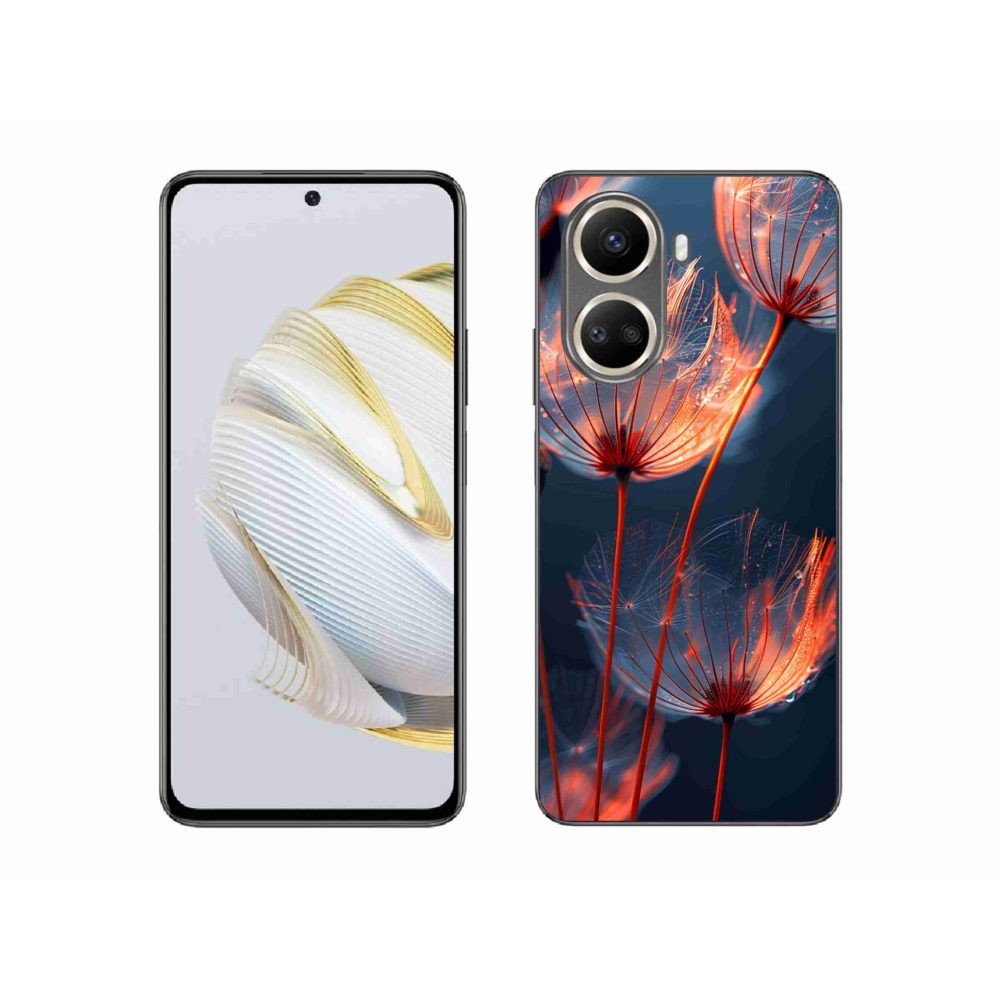 Gél borítás mmCase a Huawei Nova 10 SE-n - világító bolyhok