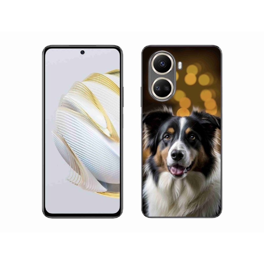 mmCase gél tok a Huawei Nova 10 SE-hez – mosolygós ausztrál juhászkutya