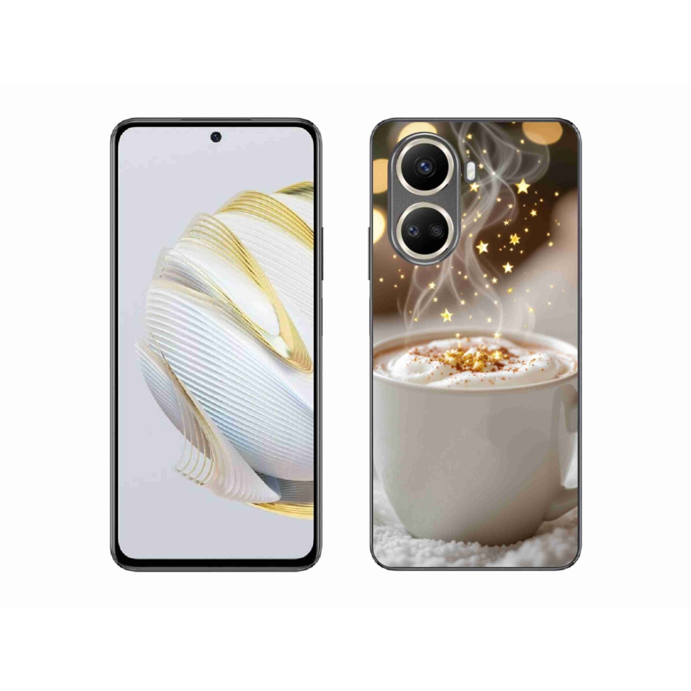 Gél borítás mmCase a Huawei Nova 10 SE-n - karácsonyi forró ital