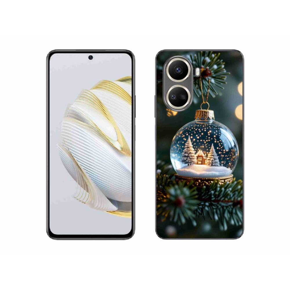 Gél borítás mmCase a Huawei Nova 10 SE-hez - Karácsonyi golyók 2