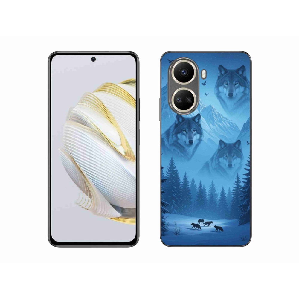 Gél borítás mmCase a Huawei Nova 10 SE számára - farkas csomag