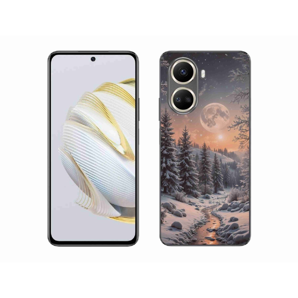 Gél borítás mmCase a Huawei Nova 10 SE-hez - téli táj 2