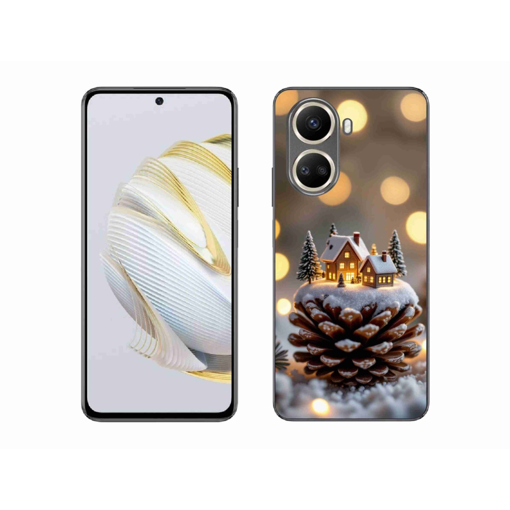 mmCase gél tok a Huawei Nova 10 SE-hez – téli falu