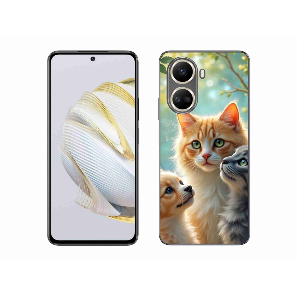 Gél borítás mmCase a Huawei Nova 10 SE-hez - állati barátság 2