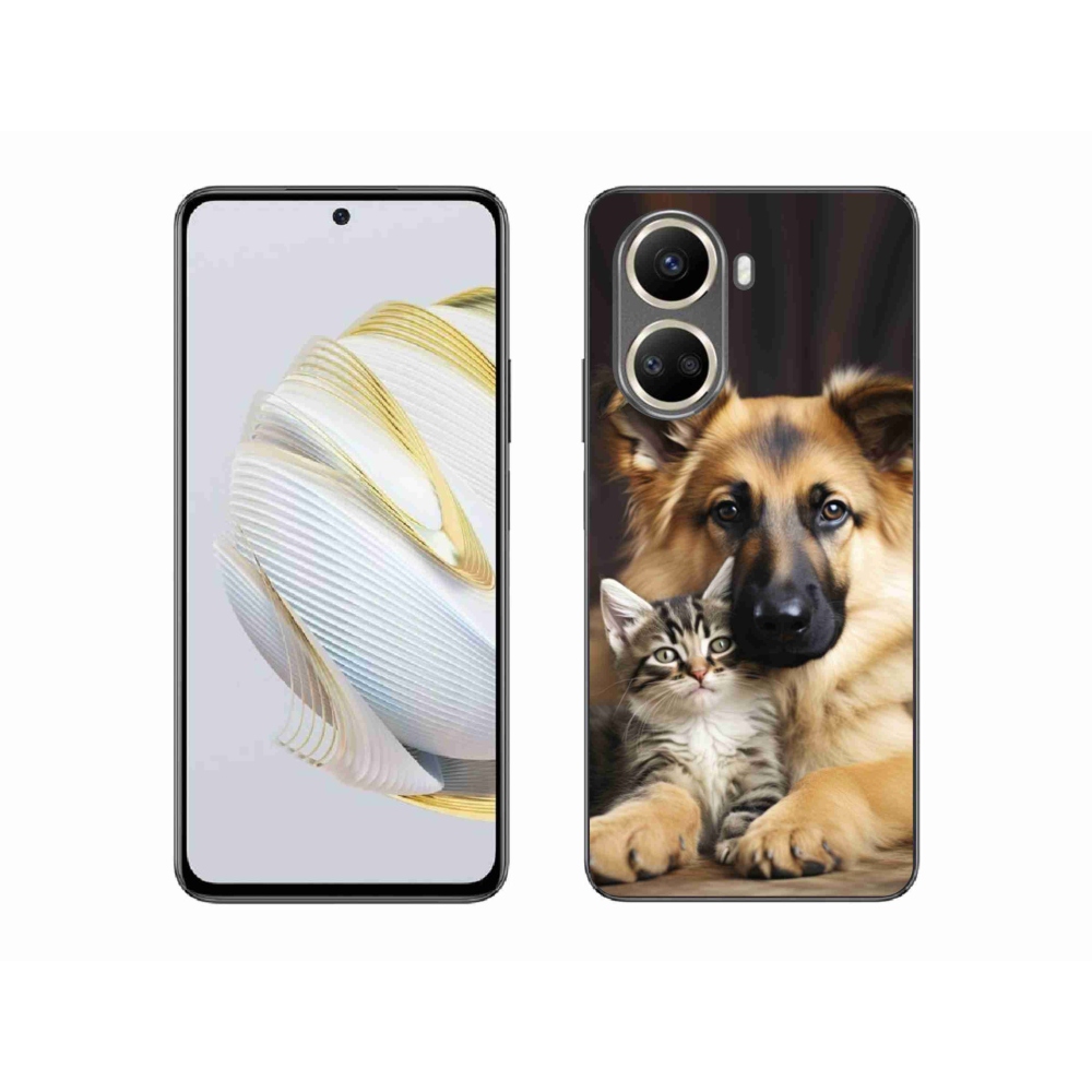 Gél borítás mmCase a Huawei Nova 10 SE számára - állatbarátság