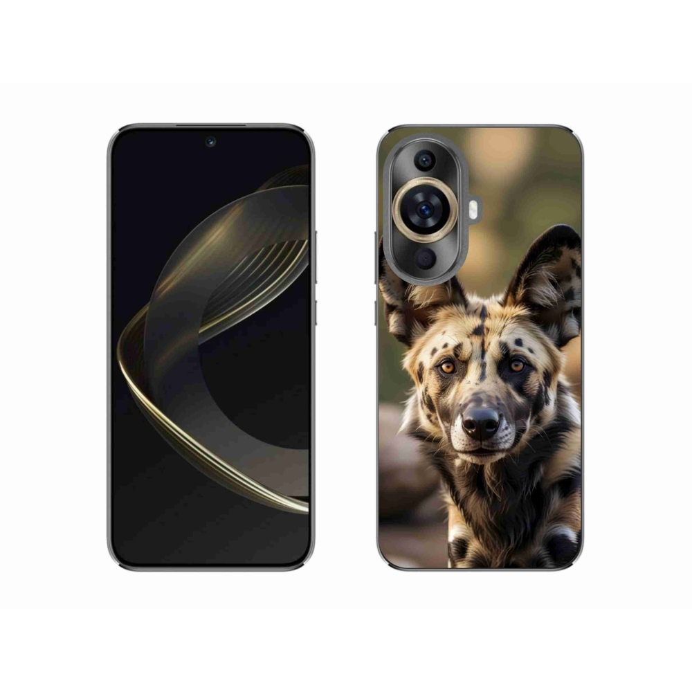 Gél borítás mmCase a Huawei Nova 11-en - Afrikai vadkutya