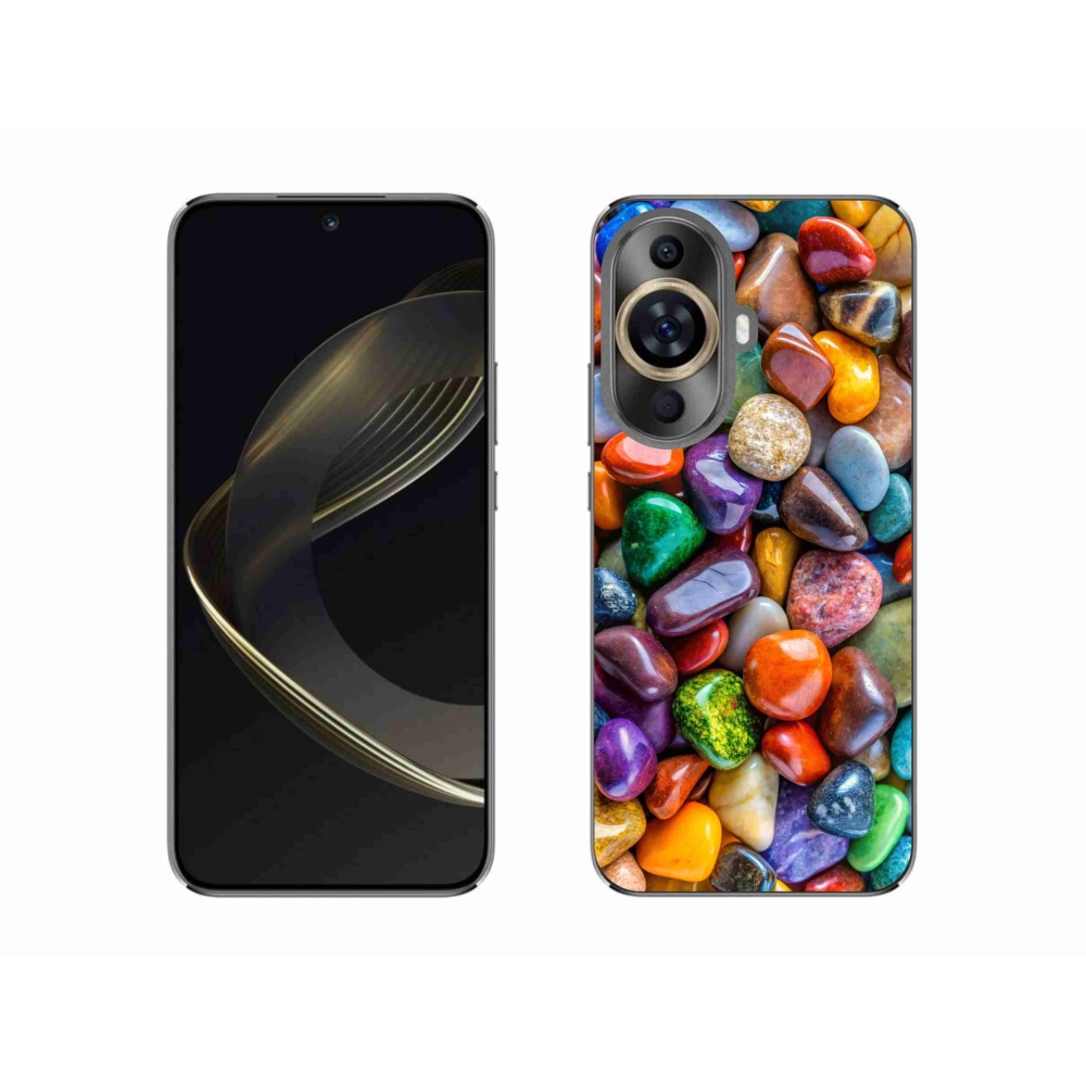 Gél borító mmCase a Huawei Nova 11-re - színes strasszkövek