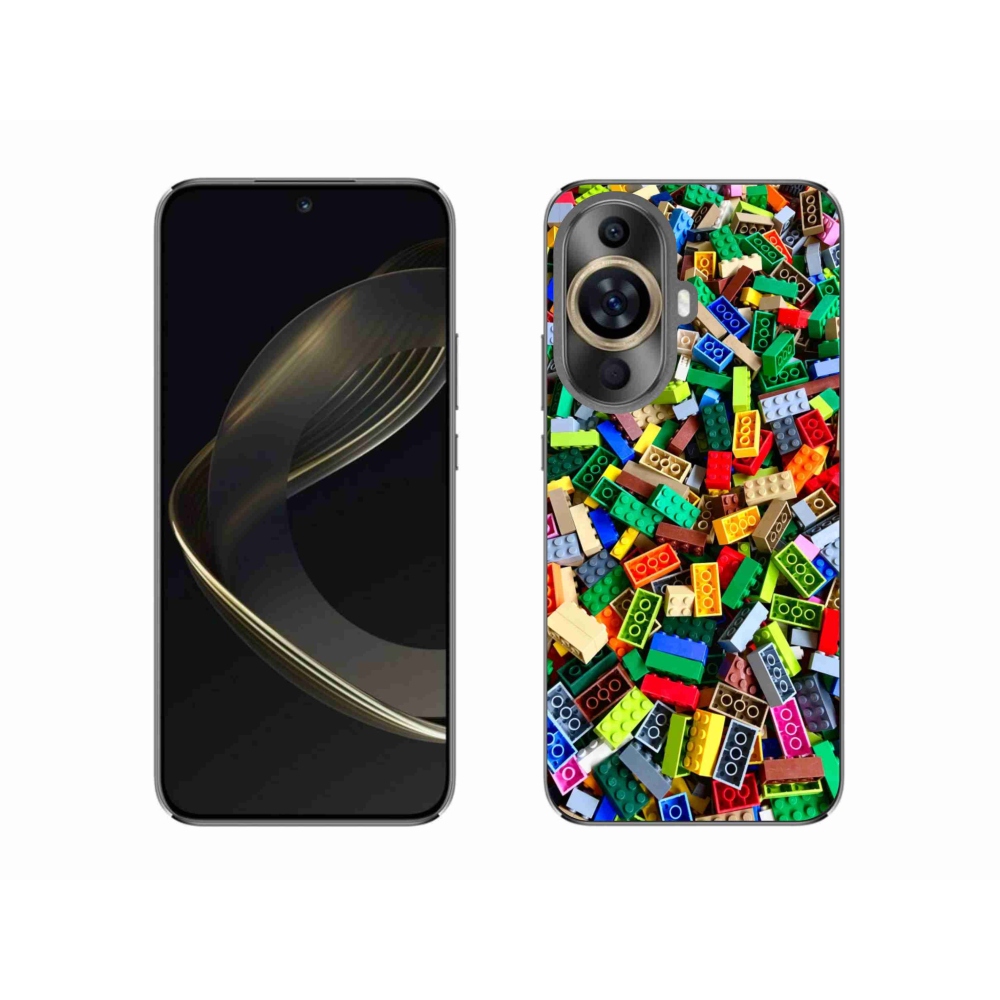 Gél borítás mmCase a Huawei Nova 11-en - színes építőelemek
