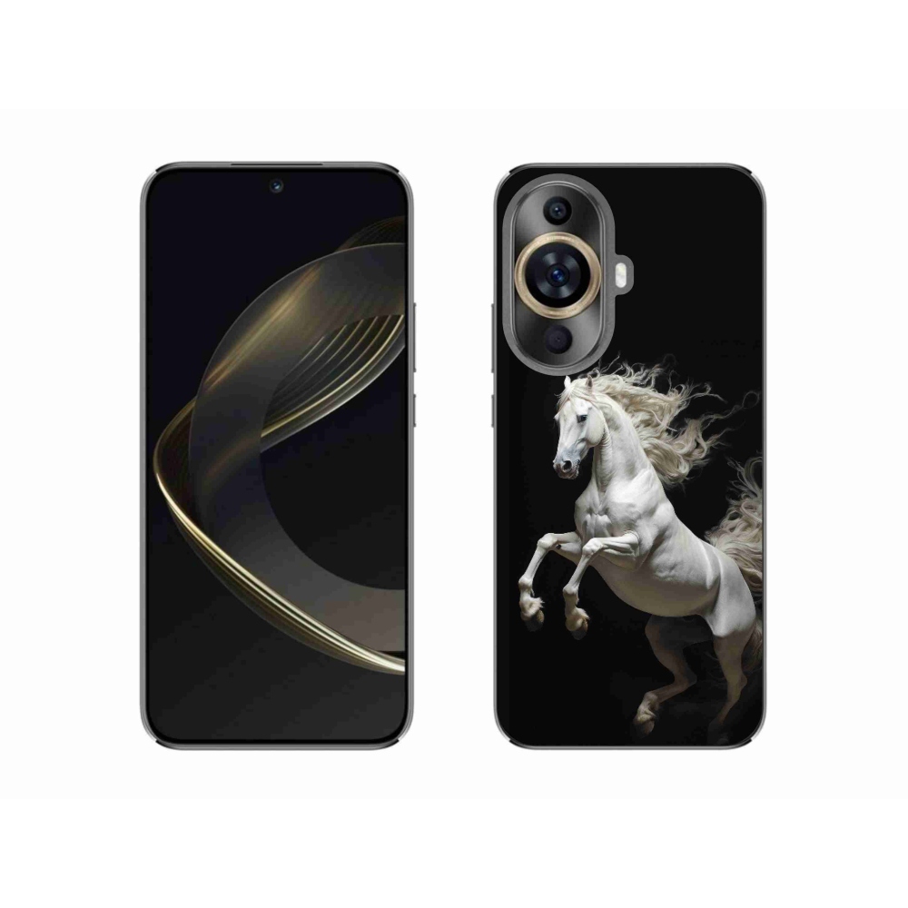 Gél borítás mmCase a Huawei Nova 11-hez - fehér ló 4