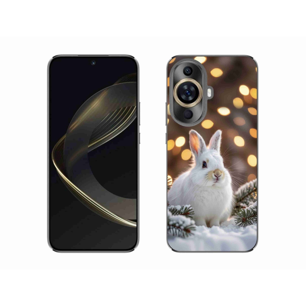 Gél borítás mmCase a Huawei Nova 11 készülékhez - fehér nyúl
