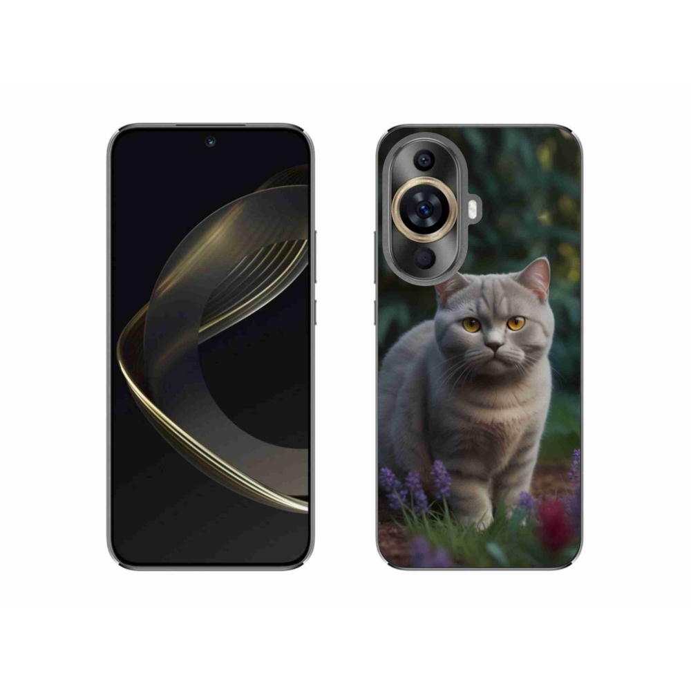 Gél borítás mmCase a Huawei Nova 11 készülékhez - brit macska